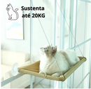 Suporte para Gato de Janela com Ventosas - Vista e Conforto para o Seu Gato!