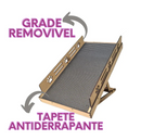 Rampa Pet Antiderrapante com 4 Níveis de Altura – Segurança e Conforto para Cães e Gatos