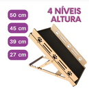 Rampa Pet Antiderrapante com 4 Níveis de Altura – Segurança e Conforto para Cães e Gatos
